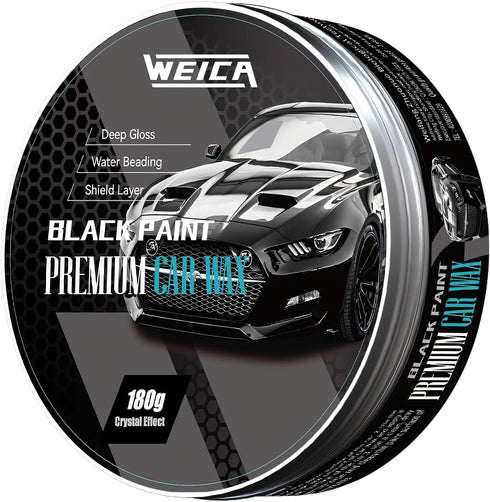 Car Wax for Dark Color Cars | Black, Charcoal, Midnight Blue | Liquid Depth & Sun Swirl Defender | 180g...