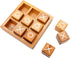BSIRI Wooden XO Blocks (L) Tic Tac Toe Board Games - Ideal for Kids Games, Family Games and Game Night for Adults, Farmhouse Decor for Coffee Tabl...