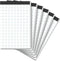 Graph Paper Pads 6 Pack Grid Paper Pad 5x8 White Note Pads 2x2 Squares Per Inch Writing Pad Perforated Lined Grid Notebook 30 Sheets Paper Pads Sm...