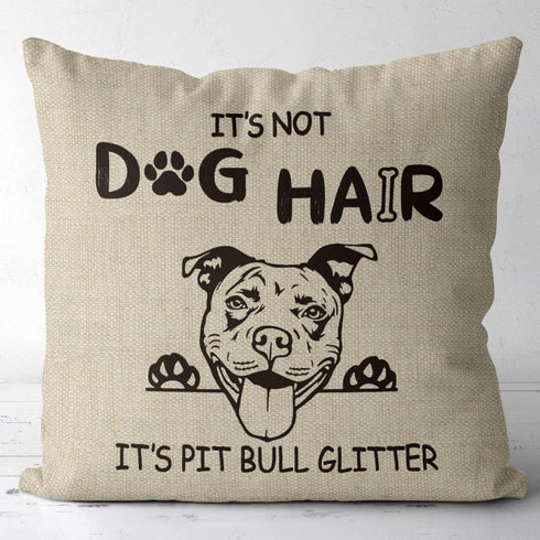 Dachshund Heart Flax Throw Pillow Cover,18 x 18 Inch Decorative Cotton Linen Cushion Cover for Sofa Couch Bed (Bulldog, Flax)...