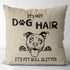 Dachshund Heart Flax Throw Pillow Cover,18 x 18 Inch Decorative Cotton Linen Cushion Cover for Sofa Couch Bed (Bulldog, Flax)...