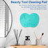 Makeup Brush Cleaner Mat Silicone Pad 2 Pcs Cosmetic Clean Brush Washing Tool Portable Suction Cup Rinse Color Removal Box Beauty Blender Multifun...