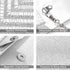 Yokawe Clutch Purses for Women Silver Rhinestone Purse Sparkling Crystal Evening Bag Party Prom Bridal Wedding Handbags...