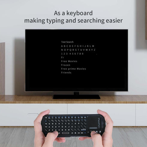 iPazzPort 2.4GHz Wireless Mini Keyboard with Touchpad Mouse Combo for Android TV Box/PC/Tablet/PS4/Raspberry Pi 3/HTPC KP-19SM...