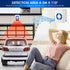 Wireless Caregiver Pager Motion Sensor Alarm Indoor Room Bed Alarms and Fall Prevention for Home/Elderly/Dementia and Kids (1 Plug-in Receiver and...