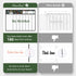 Magnetic Dry Erase Chore Chart - 17"x12" Behavior Responsibility Chore Chart for Kids, Teens, Adults - 4"x12" List Board 2 Pcs - 6 Extra Fine Poin...