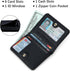 Gostwo Small Wallet for Women, Slim Bifold Credit Card Holder, Compact RFID Blocking Cash Wallet, Billfolds Thin Leather Zipper Pocket, Mini Walle...