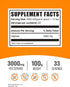 BulkSupplements.com Glycine Powder - L-Glycine Powder, Glycine Supplements, Glycine 3000mg - Glycine Amino Acid, Pure & Gluten Free - 3000mg per S...
