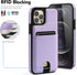 iPhone 12/12 Pro Wallet Case with Card Holder ?Compatible Magsafe? Women Men PU Leather RFID Blocking Flip Folio Protective Cover Credit Slots wit...