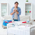 Baby Monitor Mount for HelloBaby HB50 Video Baby Monitor, Flexible Mount Baby Camera Monitor Holder Without Tools for Crib or Shelf, Long Goosenec...