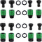 16 Pcs 3/4"Garden Hose Quick Connector, Hose Fitting Water Hose Connectors.Male and Female No Leak Quick Release Hose Connector?Connectors Hose En...