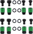 16 Pcs 3/4"Garden Hose Quick Connector, Hose Fitting Water Hose Connectors.Male and Female No Leak Quick Release Hose Connector?Connectors Hose En...