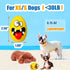 Squeaky Dog Toys for Small Dogs, Mini Dogs, Soft Latex Dog Squeaky Toys, Smile Squeaky Dog Balls, Egg Dog Toys Balls 6pcs (1.89 * 1.89 * 2.56inch,...
