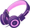 C89 Kids Headphones, Wired Headphone without Microphone, On Ear Headphone with Adjustable, 3.5mm Aux Nylon Cable, Foldable Headphones for School T...