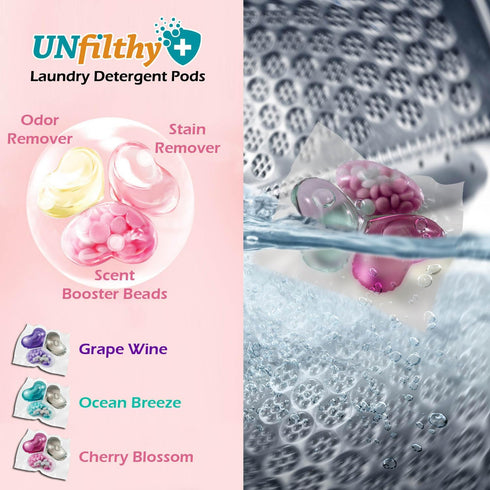 UNfilthy Concentrated Grape Wine Laundry Pacs (30)...