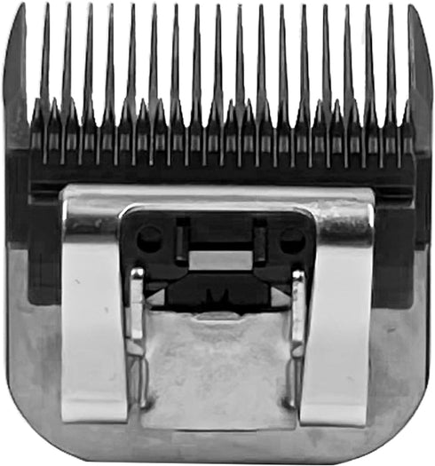 Detachable Steel Pet Dog Clipper Blades,Size-3 3/4FC,Compatible with Andis Cut Length 1/2"(13mm),Compatible with Oster A5, Wahl KM Series Clippers...