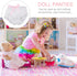 NUOBESTY 2 Pack Baby Diapers Doll Underwear for 14-18 Inch Baby Dolls, Doll...