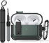 Lopnord for Airpod Pro Case Cover with Cleaner Kit, Compatible with Airpods Pro 2nd Generation Case/1st Generation (2023/2022/2019), Shockproof Lo...