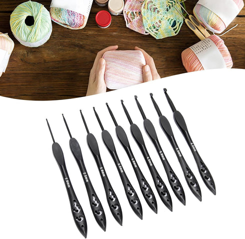 9pcs Circular Knitting Needles Interchangeable Circular Knitting Needle Tips Set,Interchangeable Knitting Needles Set for Beginners or Professiona...