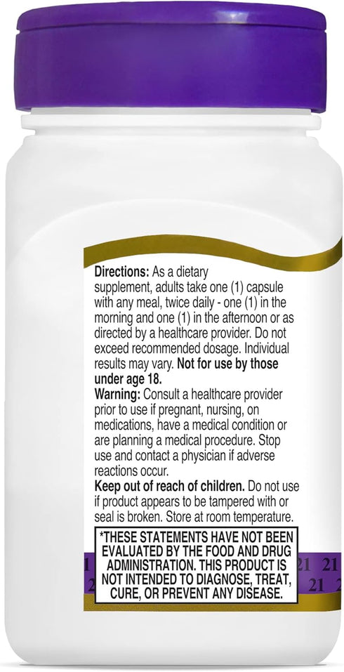 21st Century DHEA 25 mg Capsules, 90 Count...