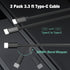 2 Pack 38W USB C Car Charger Fast Charging for iPhone 15 Pro/Max/Plus/Samsung Galaxy S24/Ultra/S23/S22 fe Dual Port Cigarette Lighter USB Charger[...