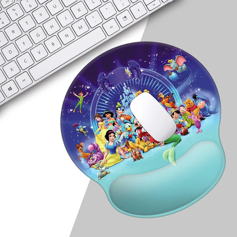Galaxy Space Ergonomic Mouse Pad with Wrist Support,Non-Slip Rubber Base Mouse Pad for Laptop, Anime Mouse Pad, Pain Relief Mouse Pads for Desk fo...