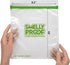 Smelly Proof Reusable Food Storage Bags Designed & MFG, USA MADE, Dishwasher-Safe, Easy-To-Clean, BPA FREE, NO PEVA, Clear FLAT Large 3-mil Thick,...