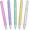 Zebra ZGE Gel Ink Stick Pens - Metallic Barrel - 0.7mm - Pack of 5 Assorted Colours...