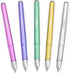 Zebra ZGE Gel Ink Stick Pens - Metallic Barrel - 0.7mm - Pack of 5 Assorted Colours...
