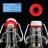 70 Pieces Silicone Rubber Gaskets Washer for Swing Flip Bottles Swing Top Washers Leak-proof Seals Compatible with Grolsch Bottle Home Brew Beer S...