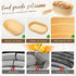 Silicone Bread Proofing Basket - 10 inch Oval Sourdough Bread Baking Basket with Capacity Scale, Collapsible Bread Bowls Silicone Proofing Baskets...