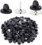 400pcs PVC Rubber Pin Backs Butterfly Clutch Pin Tie Tacks Blank for Uniform Badges Backing Holder Clasp Lapel Enamel (200 Sets)...