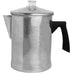 Mirro 9 cup Aluminum Coffee Percolator for indoor and outdoor, Camping Use, Silver (MIR-50021)...