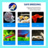 Hamiledyi Aquarium Breeding Isolation Box Acrylic Fish Tank Acclimation Hatchery Incubator Holder Divider for Guppy Shrimp Clownfish Fishes...