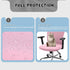 Lounsweer 3 Pieces Office Chair Cover Rolling Desk Chair Cover Gaming Chair Covers Stretch Washable Computer Chair Slipcovers for Swivel Chair Arm...