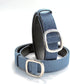 DenimDen 2 Pack Womens Denim Belts for Blue Jeans Belts Fashion Waist Belt for Ladies Pants Dresses...
