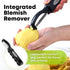 Zulay Kitchen Swivel Vegetable Peeler - Stainless Steel Potato & Veggie Peeler with Comfortable Grip - Built In Blemish Remover - Black...