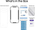 amFilm Glass Screen Protector Compatible for iPhone 12 Pro Max 6.7" Display, 2020, with Easy Installation Tray, Tempered Glass, 3 Pack......