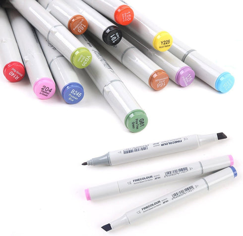 M MAXIMUMCATCH Maxcatch 12 Colors Double Head Fly Tying Marker Pen UV Resistant Tying Material (12 Colors Pen Combo)...