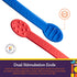 Special Supplies Duo Spoon Oral Motor Therapy Tools, 3 Pack, Textured Stimulation and Sensory Input Treatment for Babies, Toddlers or Kids, BPA Fr...