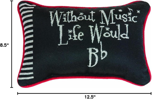 Manual Woodworker Keynote Collection, Take Note Word Pillow, 12.5 X 8.5-Inch...