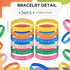 Sabary 48 Pcs Motivational Pencils Inspirational Silicone Bracelets Set Mood Pencil Motivational Quote Rubber Wristbands for Kids Teens Christmas ...