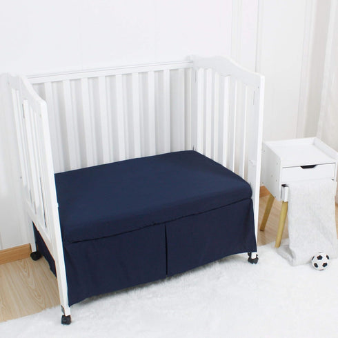 CaSaJa Microfiber 3 Pack Porta Mini Crib Sheets, Pack N Play Sheets with Comfy Napping Surface for Baby, Silky Soft Breathable Safe Playard Plaype...