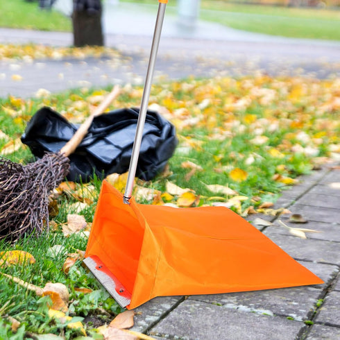 Cabilock Home Tools Outdoor Dustpan Windproof Upright Dustpan Garbage Holder Kitchen Cleaning Shovels Dustpans Picker Upper Grabber Trash Grabber ...