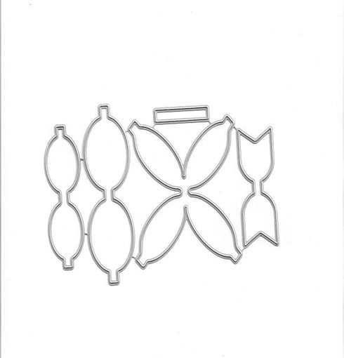 3 Sets Bow Tie Metal Die Cuts,Christmas Bowtie Hair Bow Cutting Dies Cut Stencils for DIY Scrapbooking Decorative Embossing Paper Leather Scrapboo...