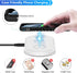 MFi Certified 2-in-1 Wireless-Charger-for-Watch-iPhone Airpods 10W Fast Qi Wireless-Charging-Mat iWatch Charger Pad Station for iPhone 13/13 Pro/1...