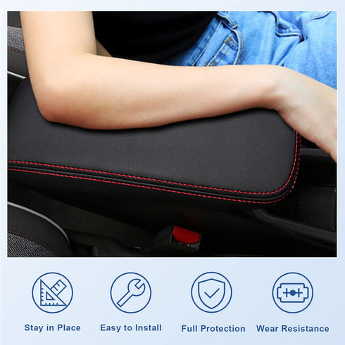 CDEFG Center Console Cover for 2021-2024 2025 Chevy Trailblazer Armrest Cover Console Pad Car Interior Accessories Arm Rest Protective Cover Scrat...