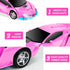 RC Cars, Pink Remote Control Car Toys for 3 4 5 6 7 8 -12 Year Old Girls, 2.4Ghz Transformation Robot RC Cars with Headlight& One-Button Deformati...