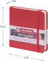 Talens Art Creation Sketchbook Red 12X12 cm, 140 Grams...
