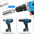 3Pcs Power Wing Nut Driver Set, SUNJOYCO 1/4" Hex Shank Slot Wing Nuts Bolt Driver Hook Drill Bit Socket Wrenches Tools Set for Panel Nuts Screws ...